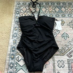 NWT! Size 8 Calvin Klein halter one piece!